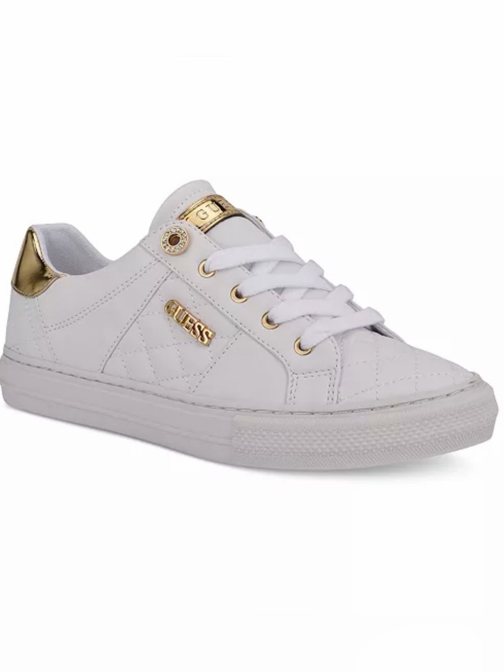 NIB Guess white Low LL Loven sneakers